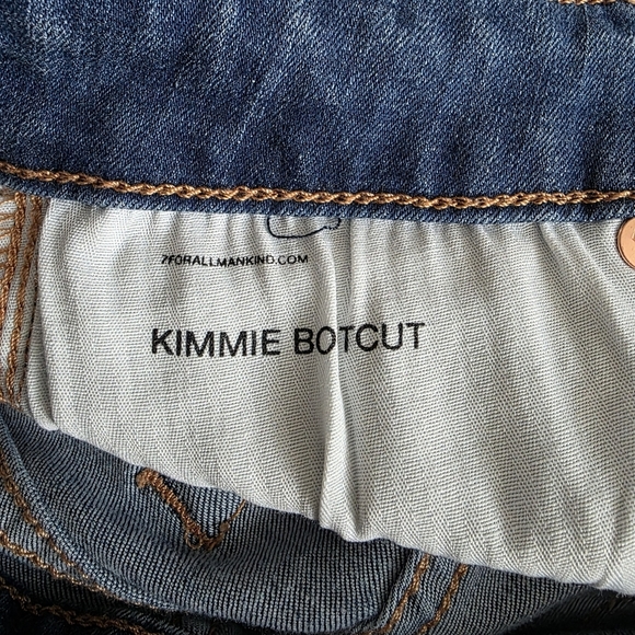 7FAM Kimmie Bootcut Jeans 27 Blue - Picture 9 of 15